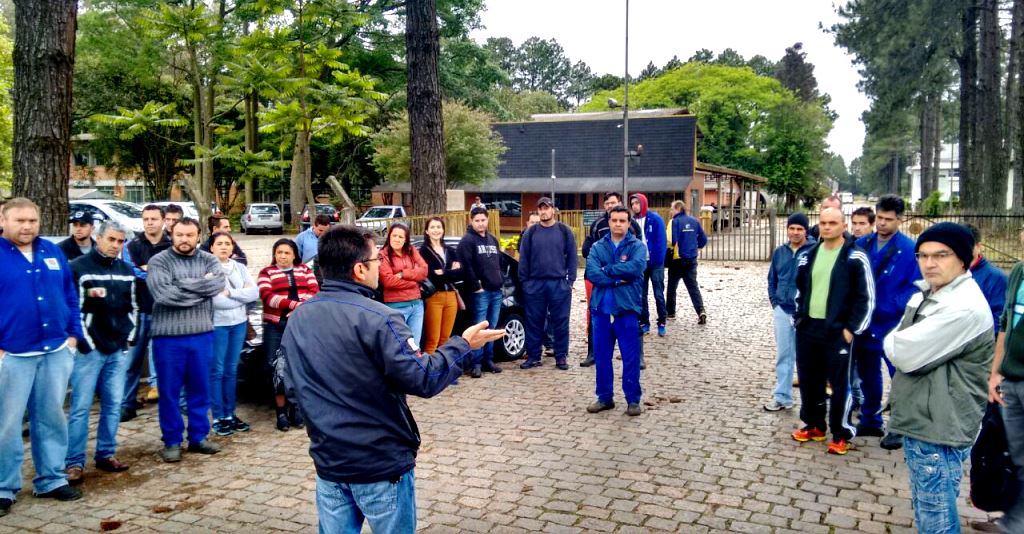 Eletrofam: Metalúrgicos paralisam atividades e dão 48h para empresa pagar salários atrasados